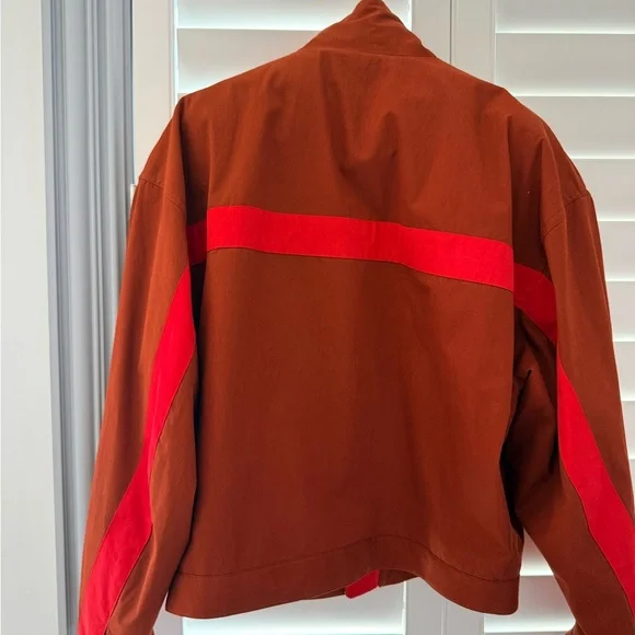 SAINT LAURENT JACKET IN COTTON COGNAC - Picture 12 of 17